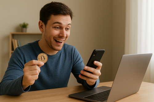 So sieht es nicht aus, wenn man Bitcoins kauft. Aber es ist erstaunlich unkompliziert.