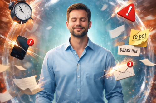 Stressauslöser kann man abprallen lassen . Nicht immer, aber sehr oft.