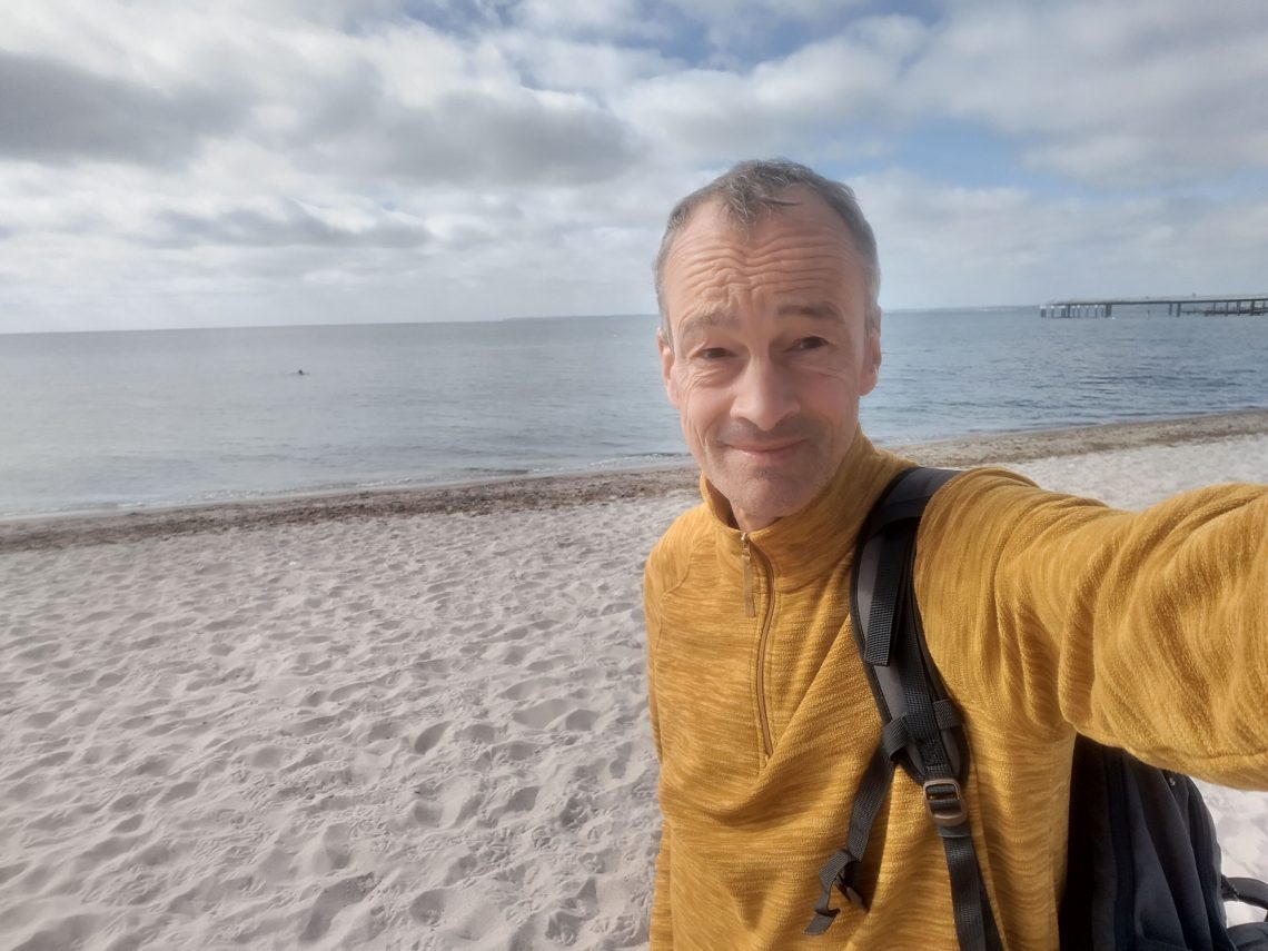 Nach 3 Tagen und 540 Kilometern habe ich den Timmendorfer Strand erreicht.